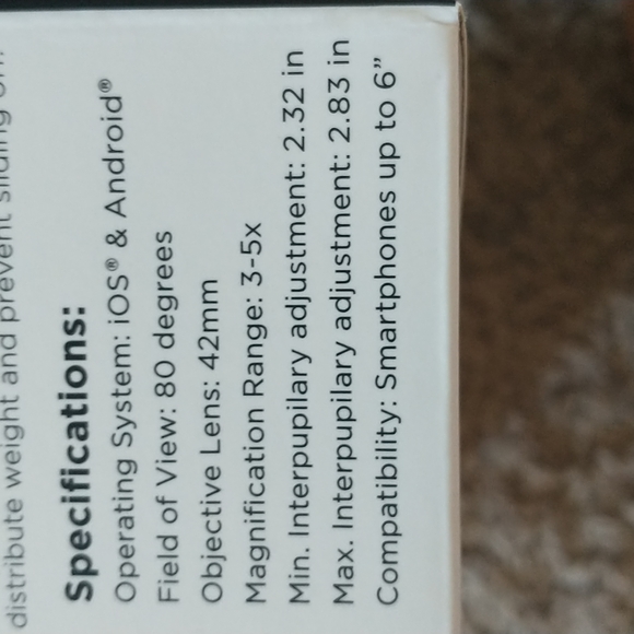 Virtual Reality Headset &Remote BRAND NEW - Picture 9 of 10